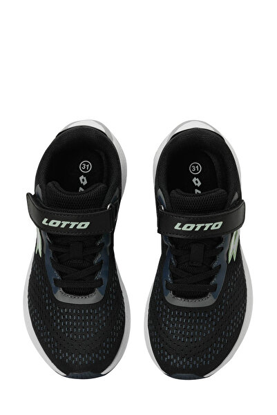 Lotto CHASE B PS 4PR Μαύρα αθλητικά παπούτσια για αγόρια