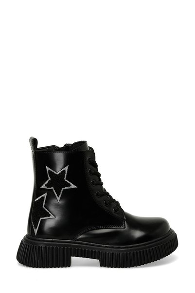 ICool Design Glemy-E F 4Pr Black Girl's Biker Boots