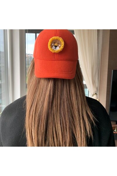 DEAR HOME Arslan punch detaylı kışlık beyzbol şapkası