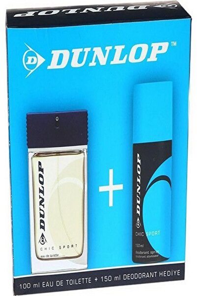 DUNLOP Erkek Klasik Mavi Edt 100 Ml + 150 Ml Deodorant Parfüm Seti 8690587202908