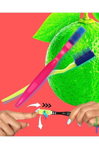 EASYBRUSH Magic Toothbrush Disposable Toothpaste 90 Pieces Pack