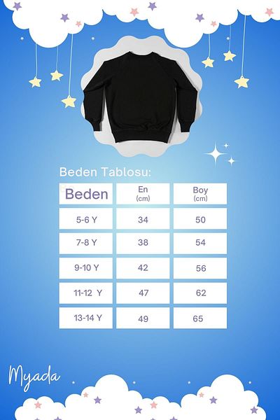 MYADA Детски суитшърт Adventure Oversize - Специален дизайн 12577