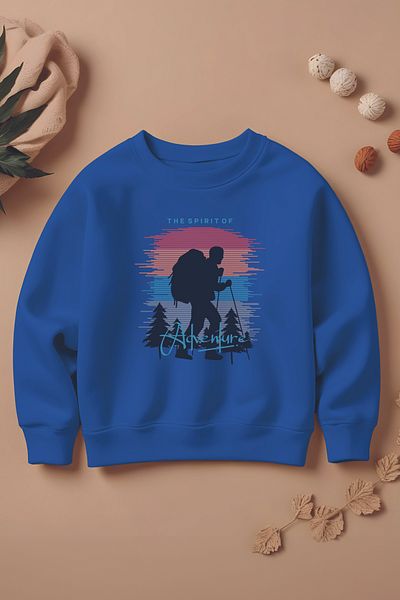 MYADA Детски суитшърт Adventure Oversize - Специален дизайн 12577