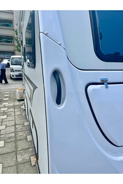 NS PLAST 22cm Gray Caravan Handle Handle