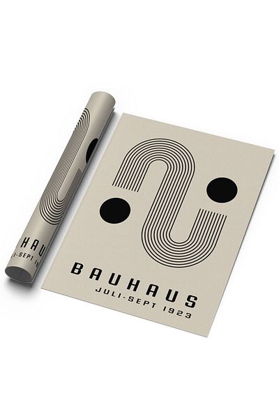 Sweetco Bauhaus Ιούλιος Σεπτέμβριος 1923 Αφίσα Νο1 χωρίς πλαίσιο |   Αφηρημένη αφίσα αφηρημένης τέχνης