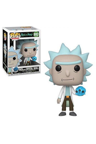 Funko Rick And Morty - Rick With Crystal Skull Figürü