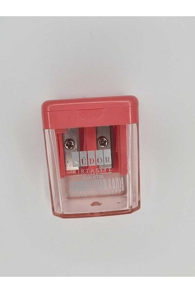Südor Double Headed Pencil Sharpener with Chamber - 2 Pieces
