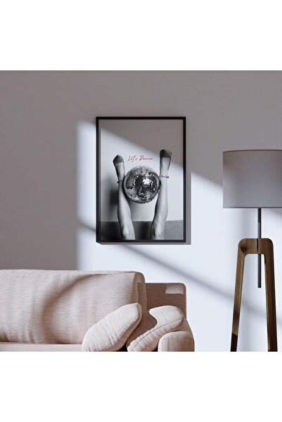 Sweetco Let's Dance Çerçevesiz Poster | Hadi Dans Edelim Müzik DJ Poster