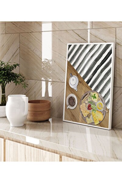 Sweetco Breakfast Çerçevesiz Poster | Kahvaltı Mutfak Posteri