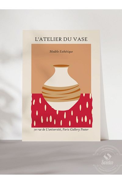 Sweetco Atelier Du Vase Series No1 - Αφίσα χωρίς πλαίσιο |   Βάζο Σειρά Εργαστηρίου Νο1