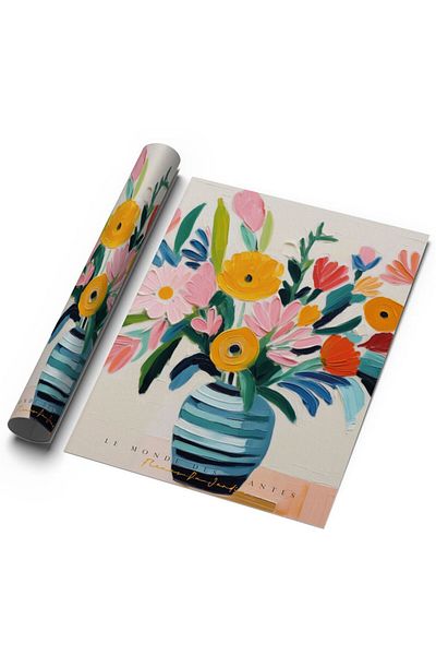 Sweetco Αφίσα χωρίς πλαίσιο Plantes No4 |   Φυτά Μποτανική Αφίσα