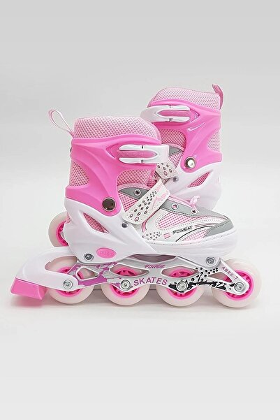 Furkan Original Lighted Adjustable Bag 2+1 Metal Body Exercise Children's Skate