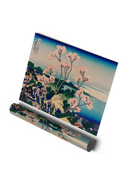 Sweetco Γκρι στο Shinagawa στο Tokaido από τον Goten Yama Αφίσα χωρίς πλαίσιο