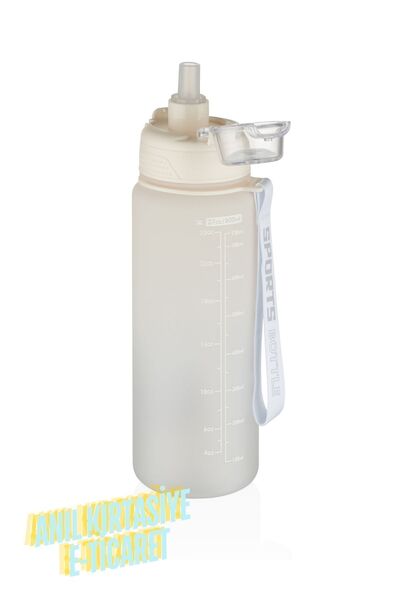 Vagonlife 800 ml Figürlü Su Matarası Çift Kullanım Pipetli Ve Rahat İçim Stic...