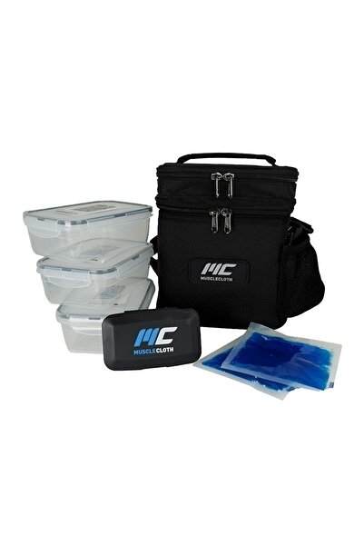 MUSCLECLOTH Termo Çanta Seti Siyah 5 L