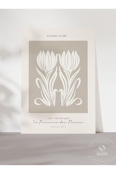 Sweetco Αφίσα Le Pouvoir des Fleur No1 χωρίς πλαίσιο