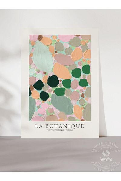 Sweetco Αφίσα La Botanique No1 χωρίς πλαίσιο |   Αφίσα Botanical No1