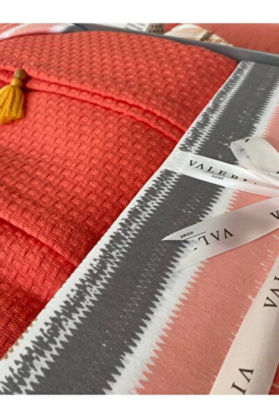 Sudemhome Σετ Πικέ Διπλό Φούντα 4 Τεμαχίων - Πλακάκι