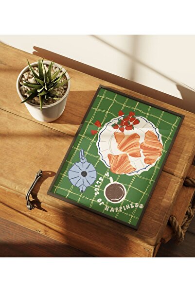 Sweetco Çerçevesiz Poster Slice Of Happiness | Mutluluk Dilimi Posteri