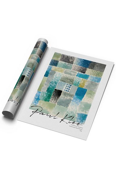 Sweetco Πρώτο σπίτι σε κατοικίδιο από τον Paul Klee Αφίσα χωρίς πλαίσιο