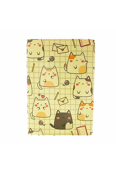 PALTO TASARIM Unlined Diary Design Book for Tonic Cats - A5