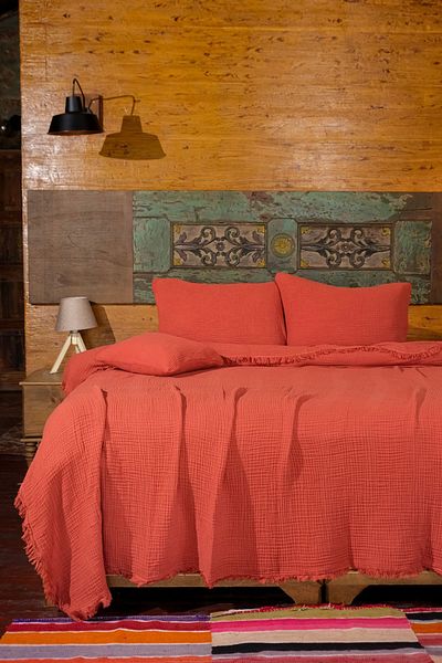 OTEXSA Double Tile Muslin Bedspread - Pike (260X220Cm)