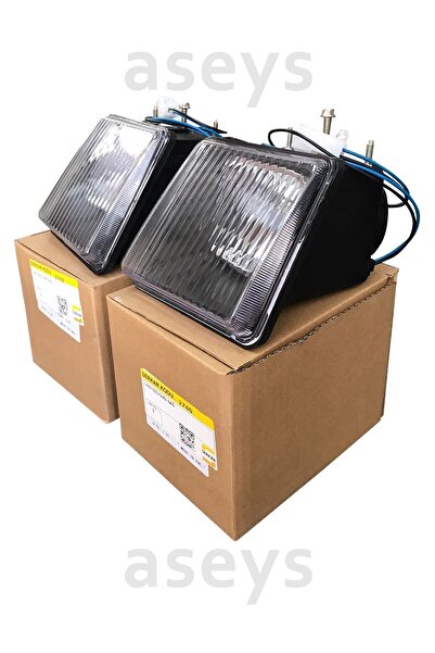 SERKAR Fiat Uno Uyumlu Sağ Ve Sol Sis Farı Ikili Takım Halinde (2 Adet Ampul Hediye )