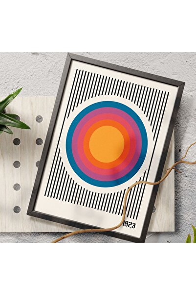 Sweetco Bauhaus Juli Sept 1923 No5 Çerçevesiz Poster | Soyut Abstract Sanat Poster