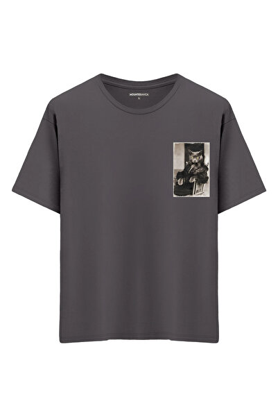 Mounte Bianca Unisex gospodin Pascia - Oversize kroj T-shirt