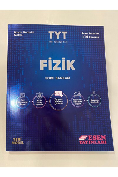 Esen Yayınları TYT FİZİK SORU BANKASI ESEN