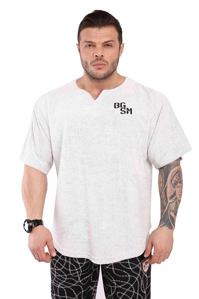 Big Sam Oversize Men's T-Shirt Towel Training Top Big Sam 3294