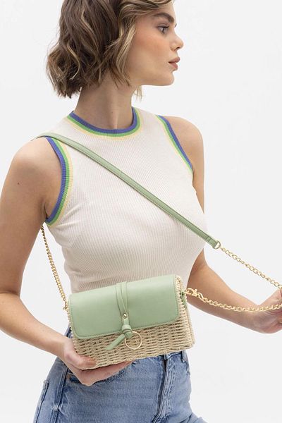 Matthew Cox Green Women's Crossbody Bag - Hsr1193-Hsr