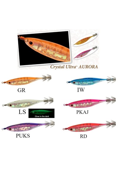 YO-ZURİ Yozuri Crystal Ultra Aurora A1521 Kalamar Zokası