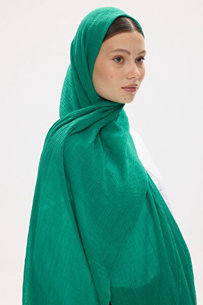 FENZA SCARF Βαμβακερό σάλι Freya Muslin Twisted Tassel