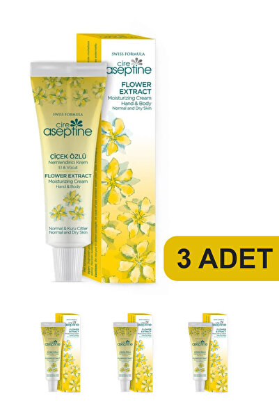 CIRE ASEPTINE Cireaseptine Çiçek Özlü Krem 30 ml Tüp x 3 Adet