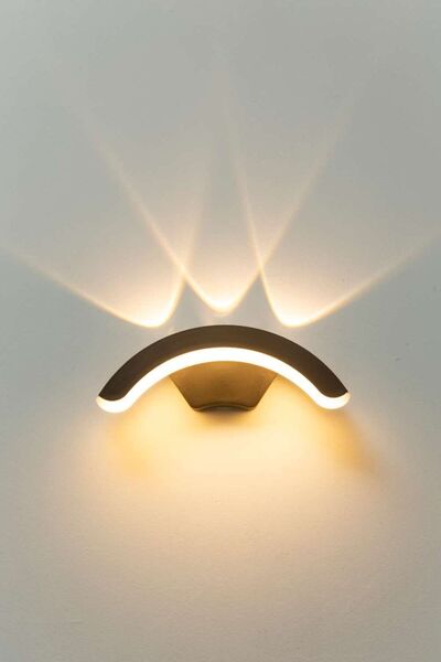 VoltLight 24wgün Işığı Ledli Otel, Motel, Kafe, Bar, Pansiyon, Işletme Armatürü, Işık Süzmeli Şık Aplik