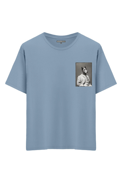 Mounte Bianca Unisex Signor Pericolo - Oversize kroj T-shirt