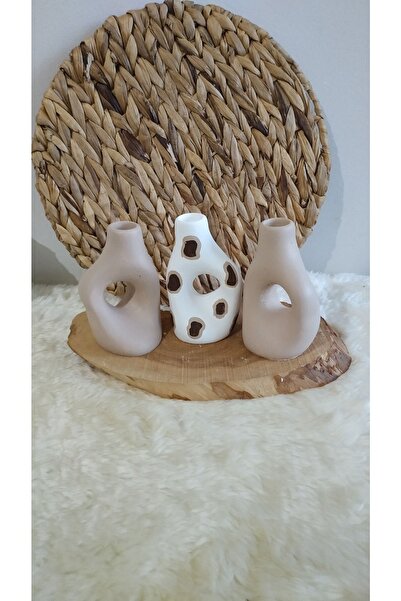 evdeki atölyem 3 Lu Iskandinav Şamdan Mumluk