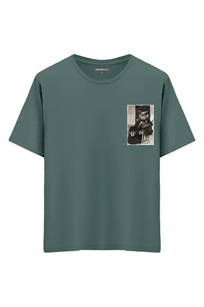 Mounte Bianca Unisex gospodin Pascia - Oversize kroj T-shirt