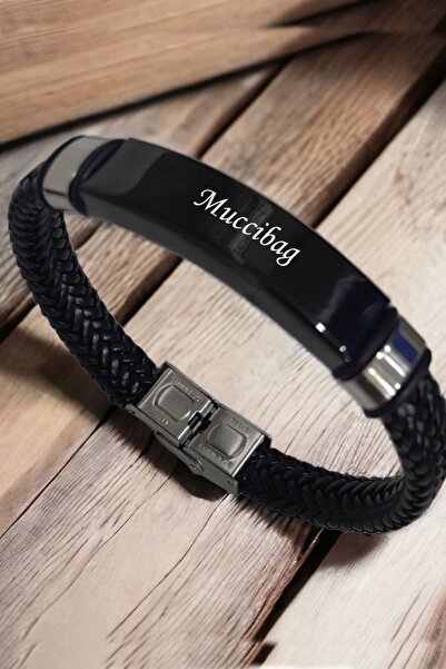 Muccibag Sevgiliye İsme Özel Örgü Bileklik hediyeli