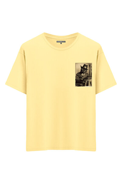 Mounte Bianca Unisex Signor Black - Oversize kroj T-shirt