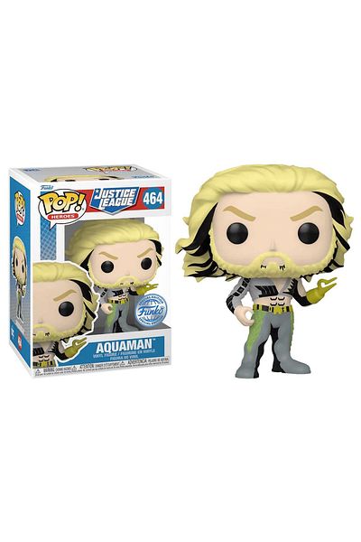 Funko Pop Heroes Dc Justice League - Aquaman Special Edition No:464