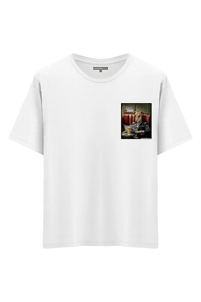 Mounte Bianca Unisex Signor Piacere - Μπλουζάκι Oversize