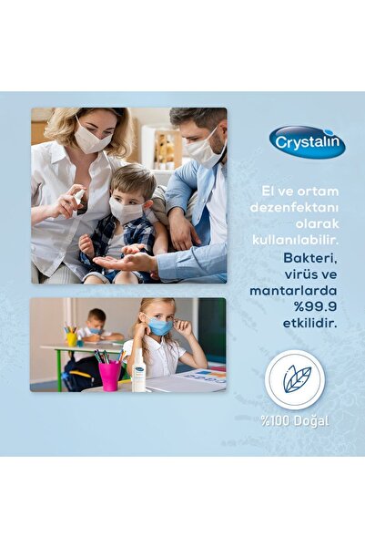 Crystalin 400 ml Antiseptik Dezenfektan