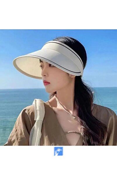 Kardelen Butik Denizli Uv Korumalı Katlanabilir Koruyucu Güneş Şapkası ( Kirl...