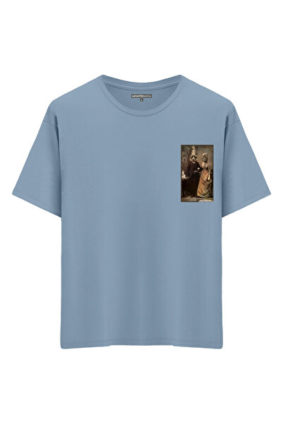 Mounte Bianca Unisex oženjeni gospodin - Oversize kroj T-shirt