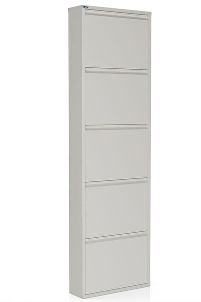 Ceha 5'li Metal Ayakkabılık - Beyaz