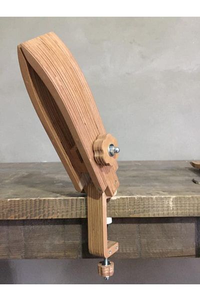 srtfootcare Menghină de cusut din piele Acrobat Instrument de mână din piele