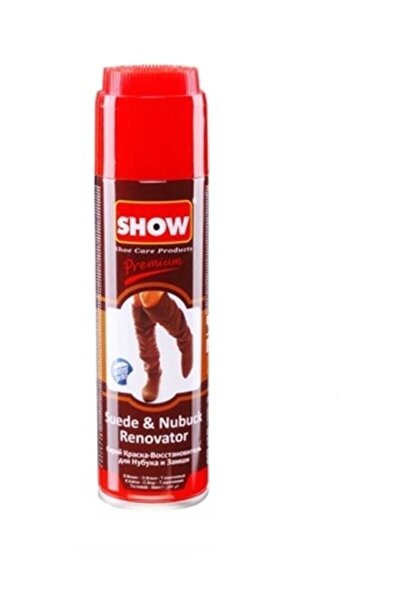 SHOW Kahverengi Süet Nubuk Sprey Boya 250 ML. SH5678
