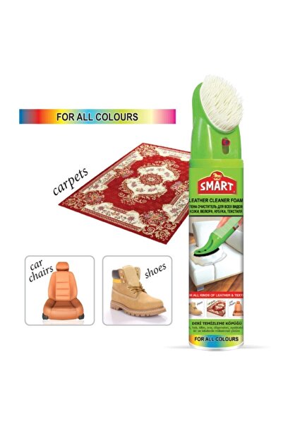 Smart Bicans Deri Koltuk Halı Kilim Ayakkabı Temizleme Köpüğü